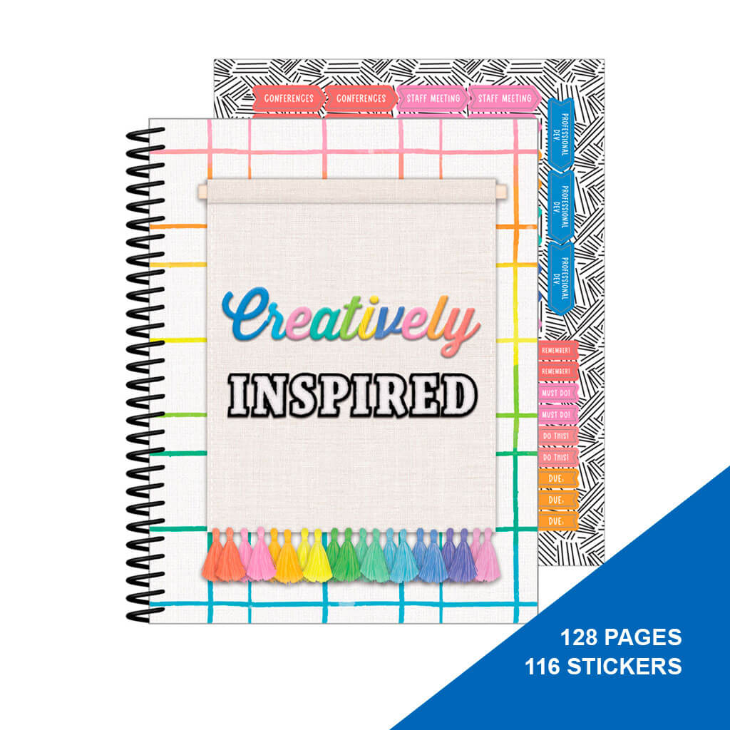 Creatively Inspired Teacher Planner Spiral