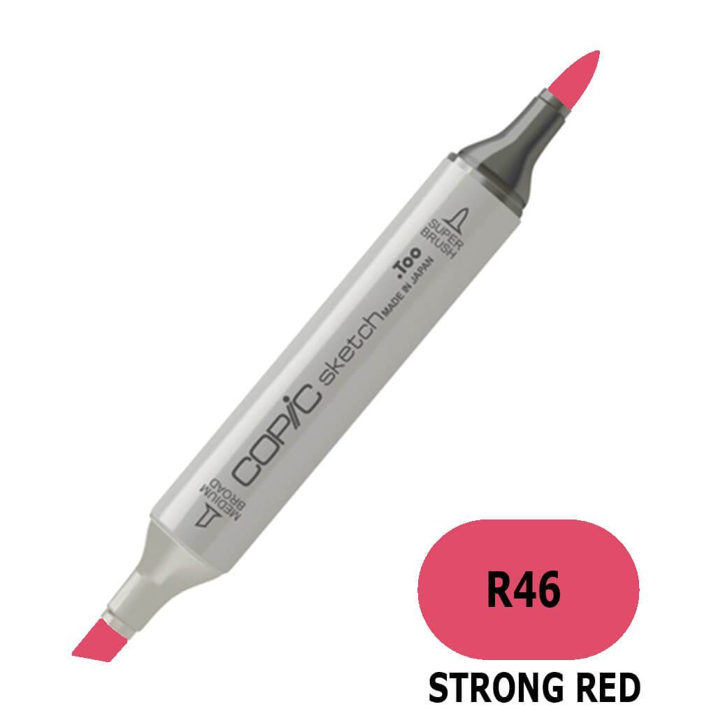 Sketch Marker Strong Red R46