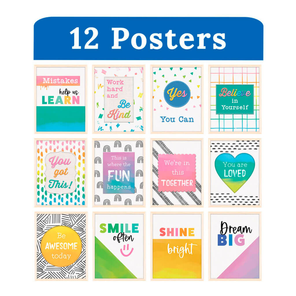 Mini Posters: Creatively Inspired Poster Set