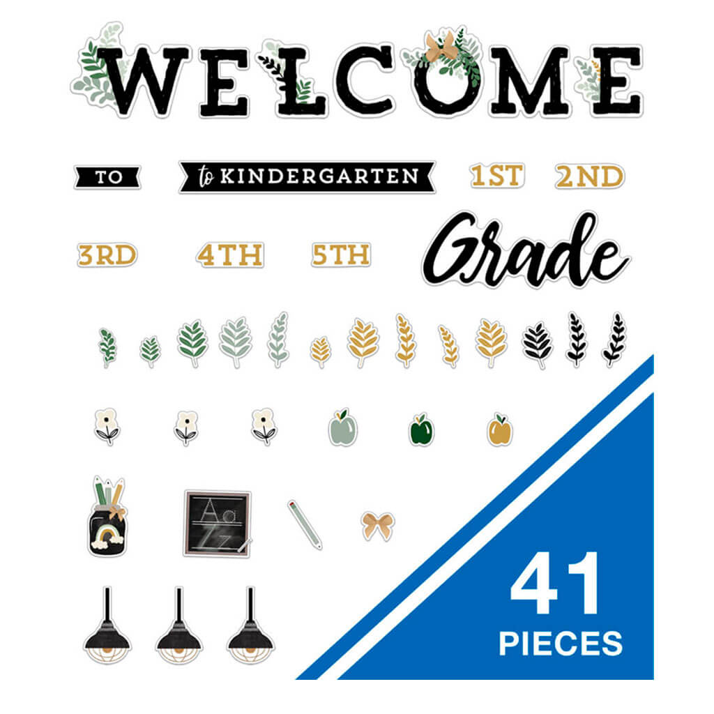 Farmhouse Welcome Bulletin Board Set