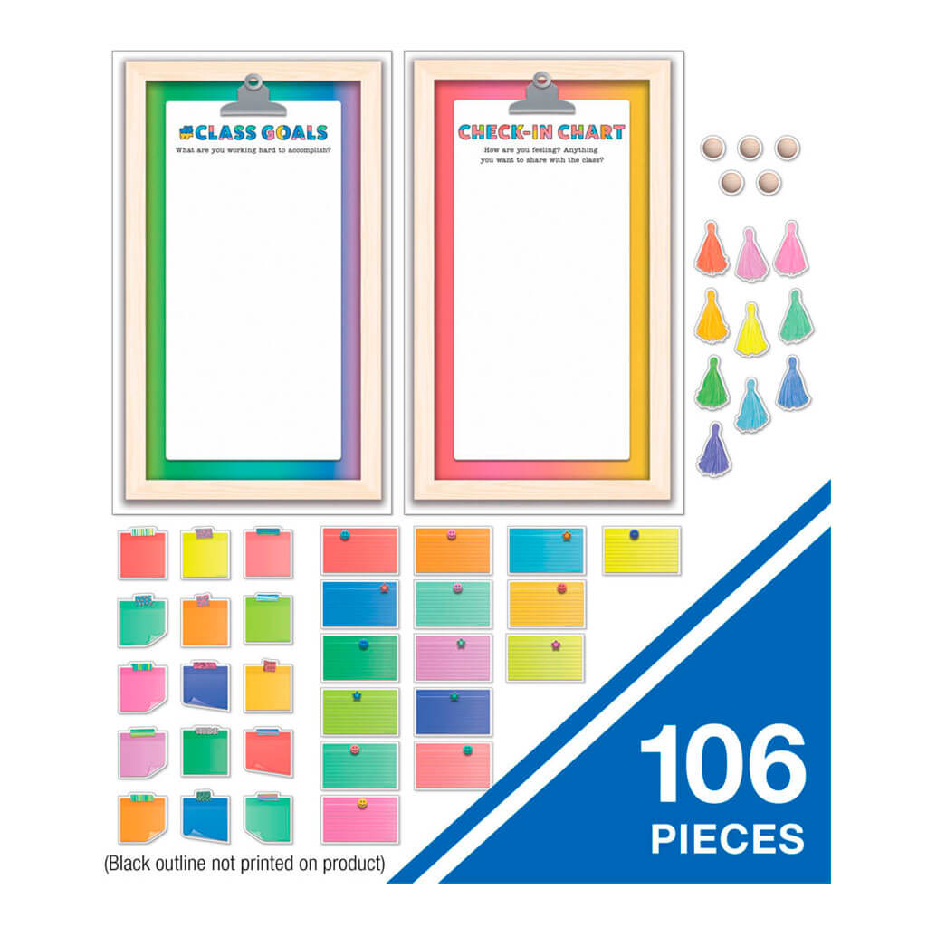 Classroom Community Charts Bulletin Board Set