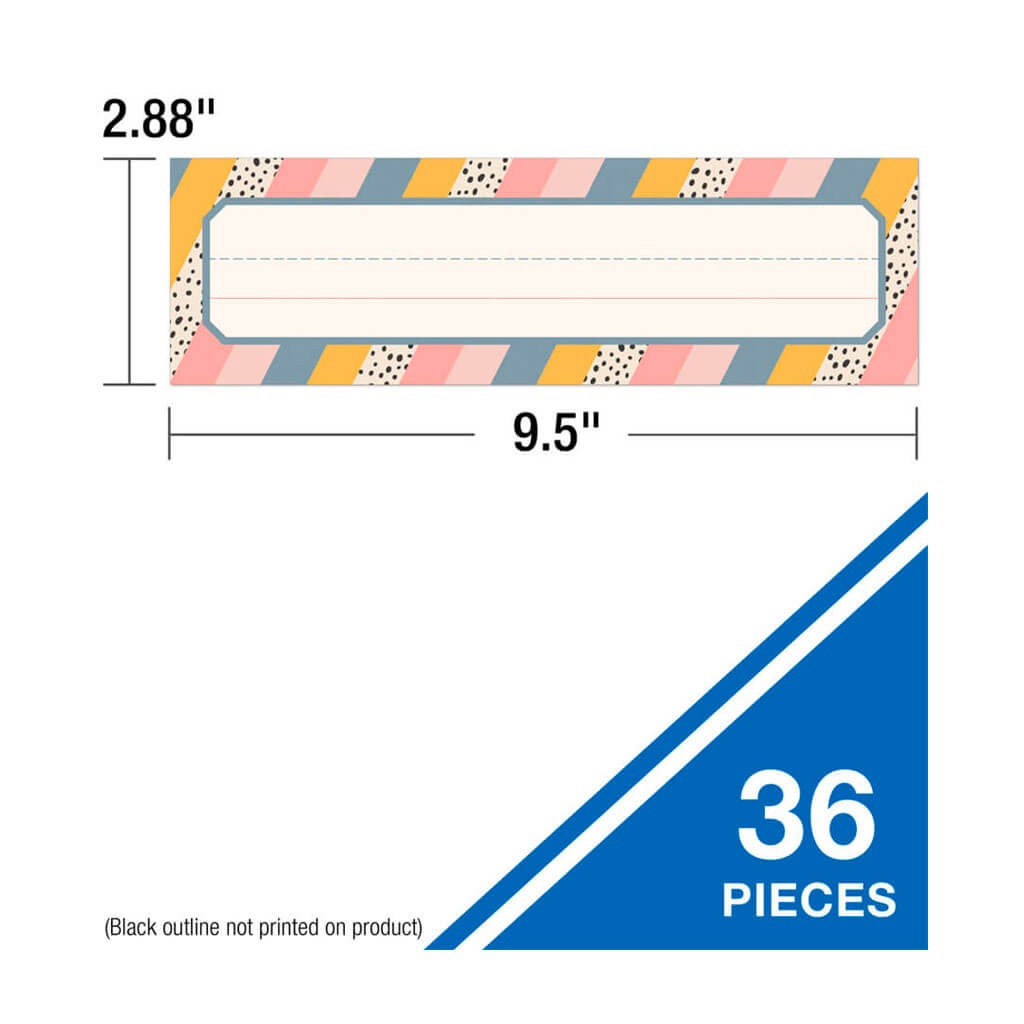 We Belong Nameplates