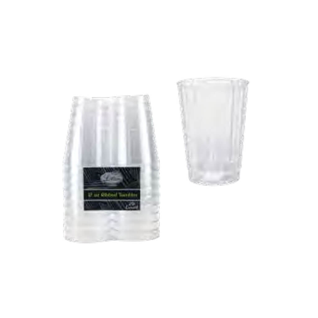 Ribbed Tumbler 12oz, 20ct