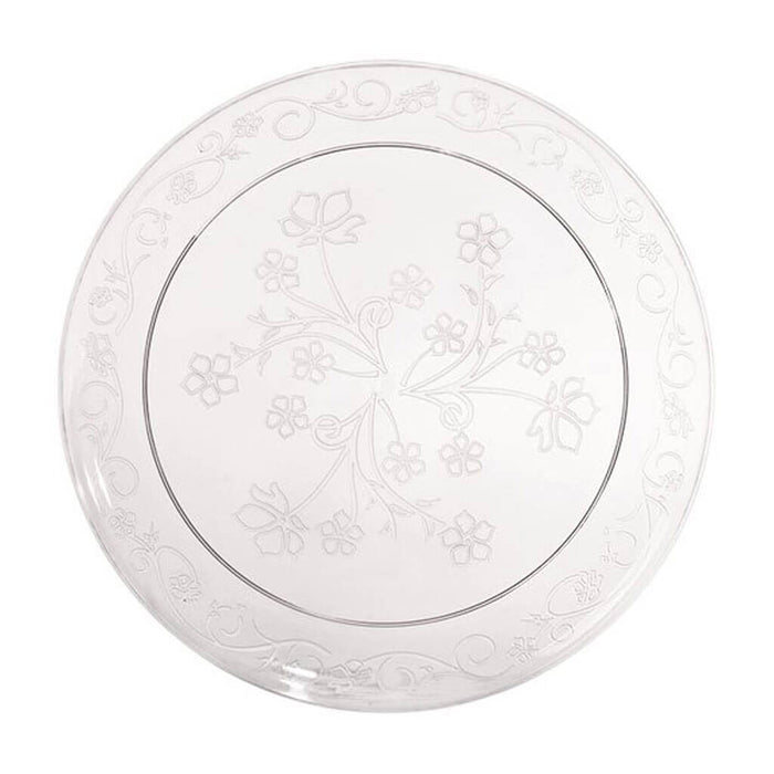 D'Vine Clear Plate 10in, 20ct