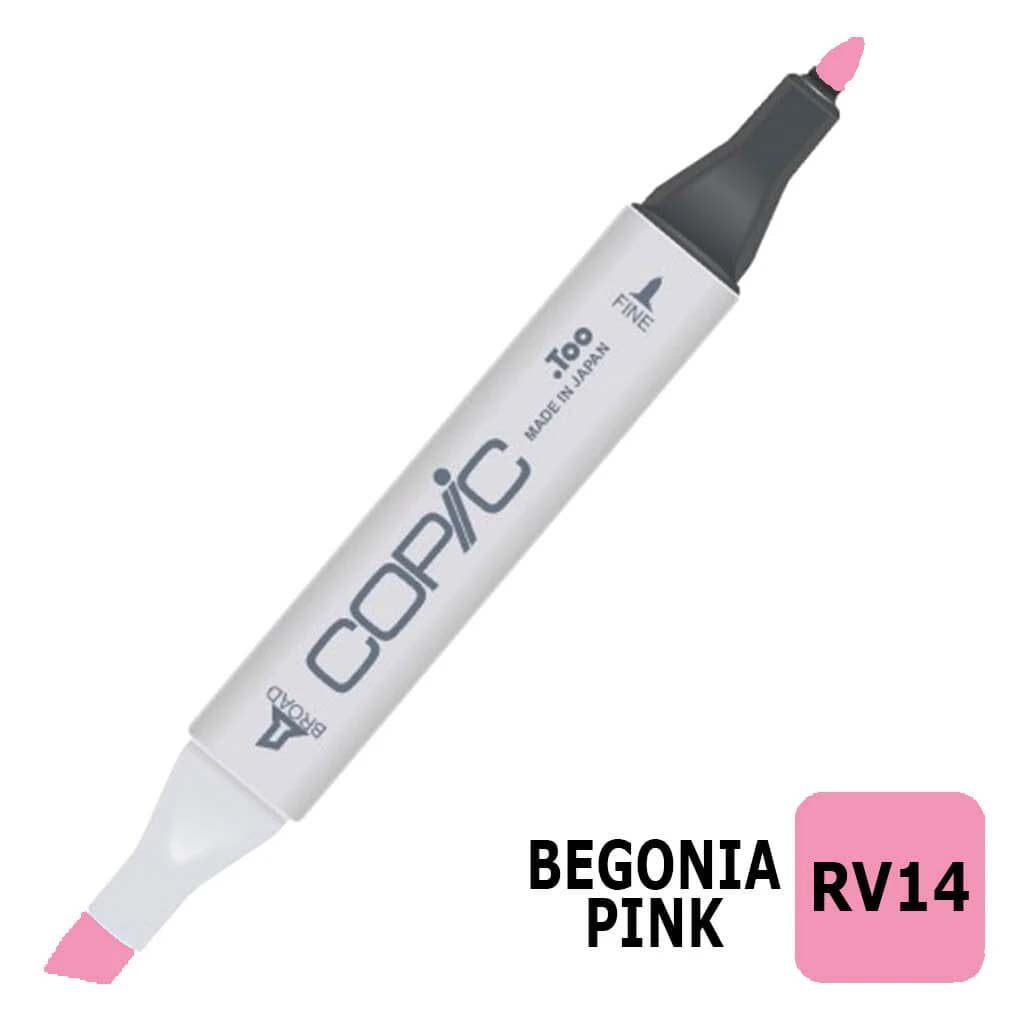 Original Marker Begonia Pink RV14