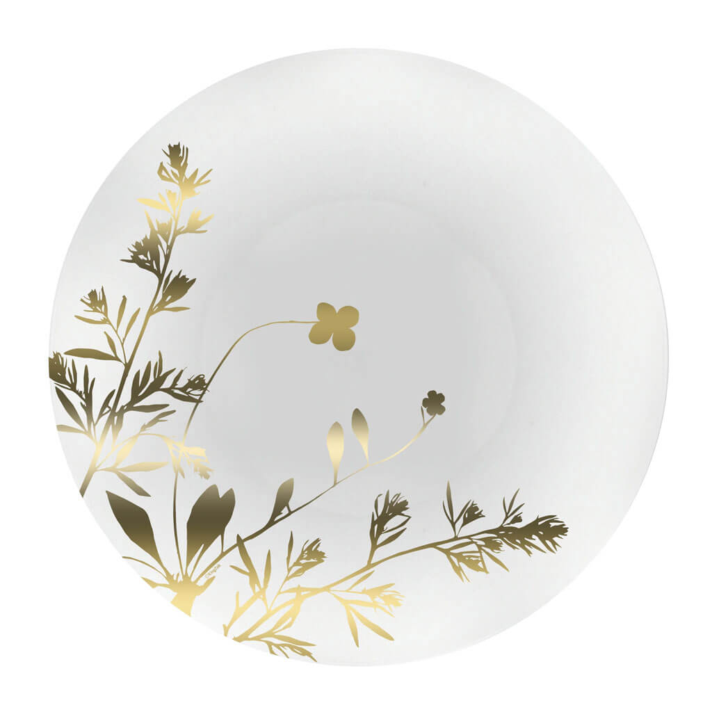 Gold Contemporary Plate 10.5in, 10ct