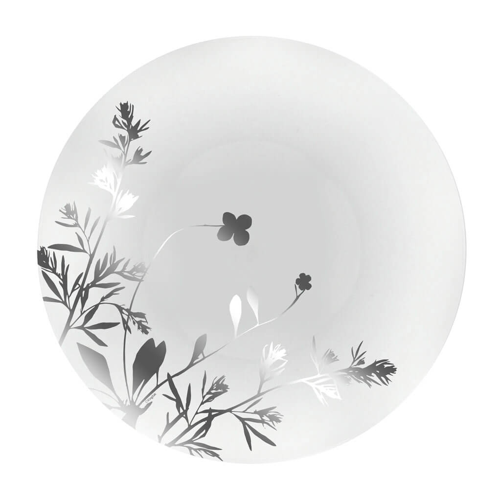 Silver Contemporary Plate 10.5in, 10ct