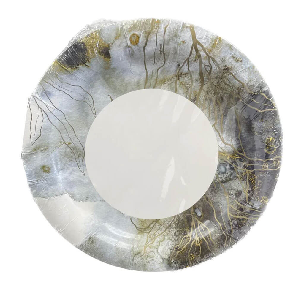 Ocean Mist Plate 10.5in, 18ct