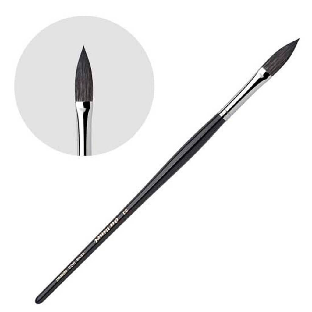 Da Vinci Series 803 English Oval Squirrel Wash Brush #2