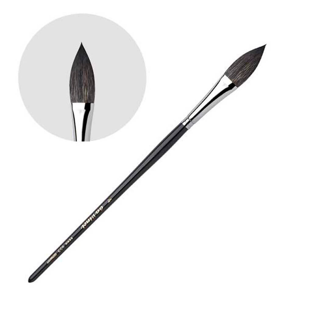 Da Vinci Series 803 English Oval Squirrel Wash Brush #4