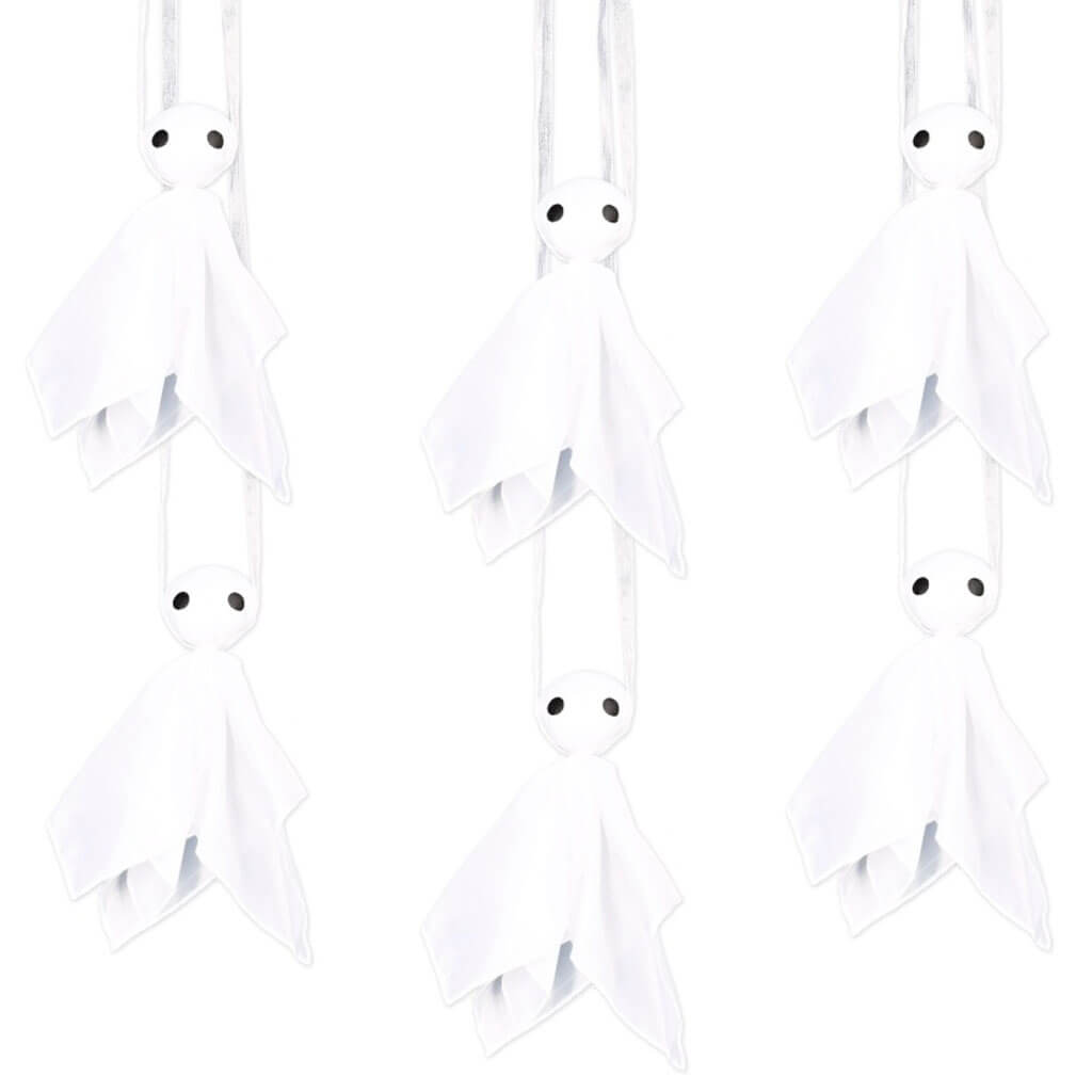 Fabric Hanging Ghosts
