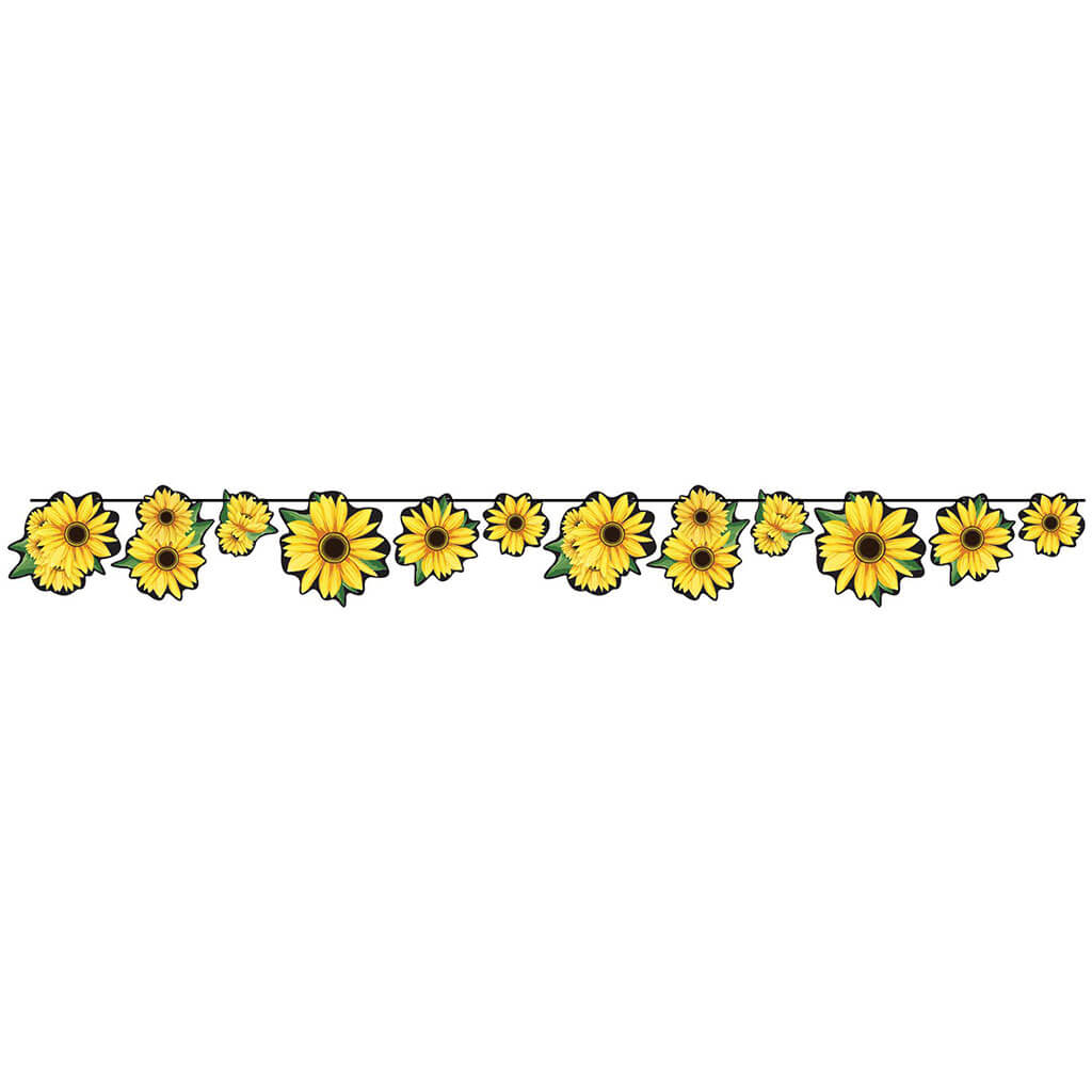 Sunflower Streamer, 6.75in x 6ft