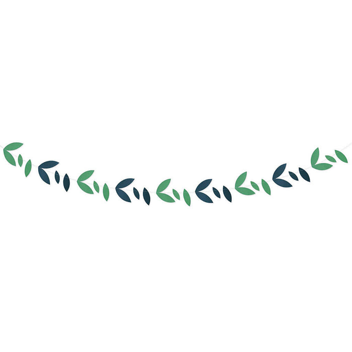 Green Leaves Garland, 11ft