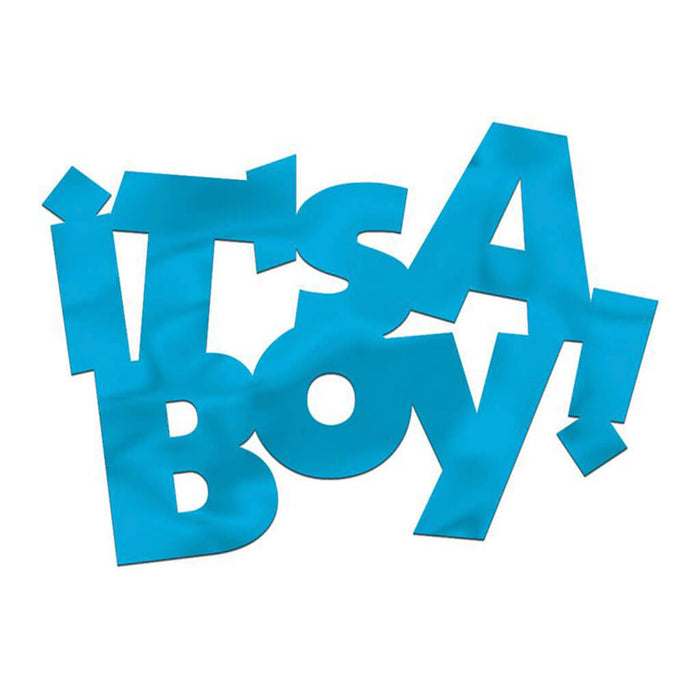 Jumbo It's A Boy Fanci-Fetti, Light Blue