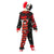 Scary Clown Child Costume 4 to 6, Small