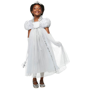 White Princess Costume 4 to 6, Small