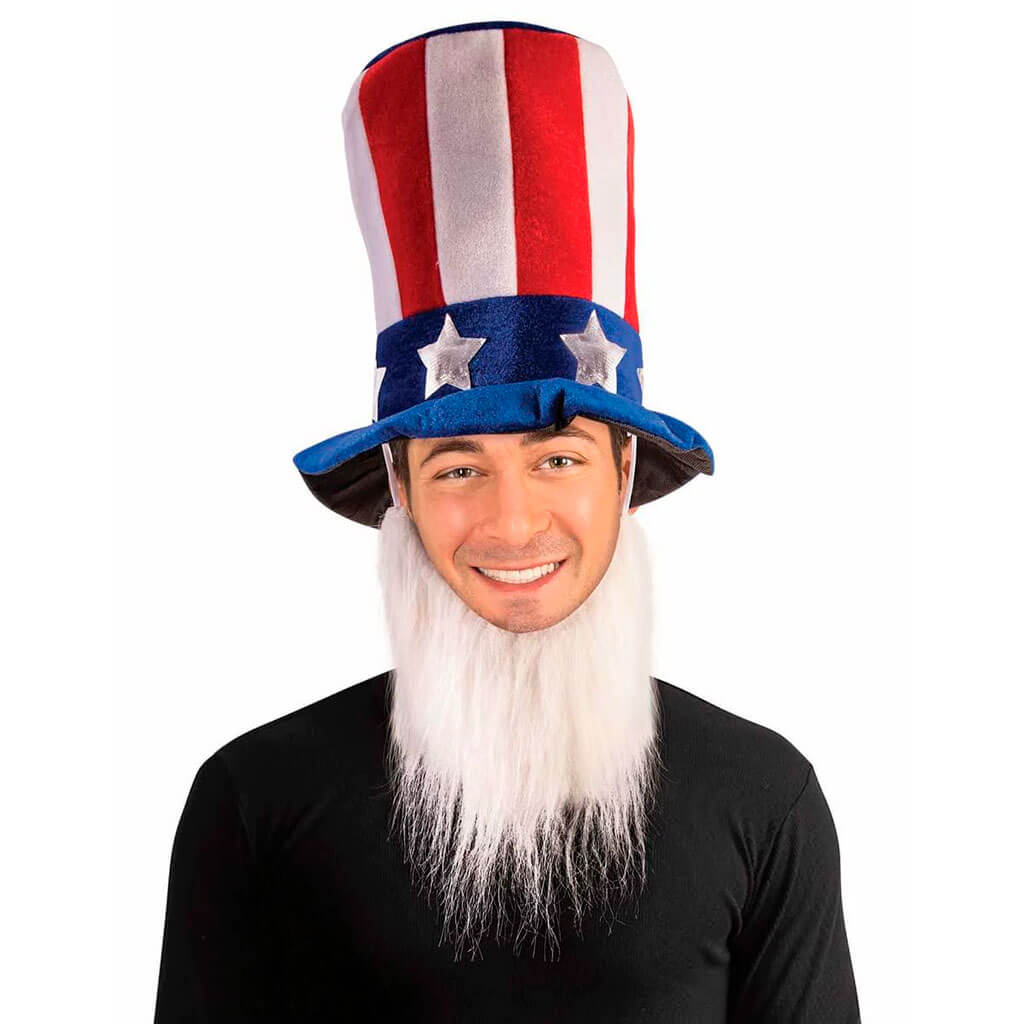 Uncle Sam Hat With Beard