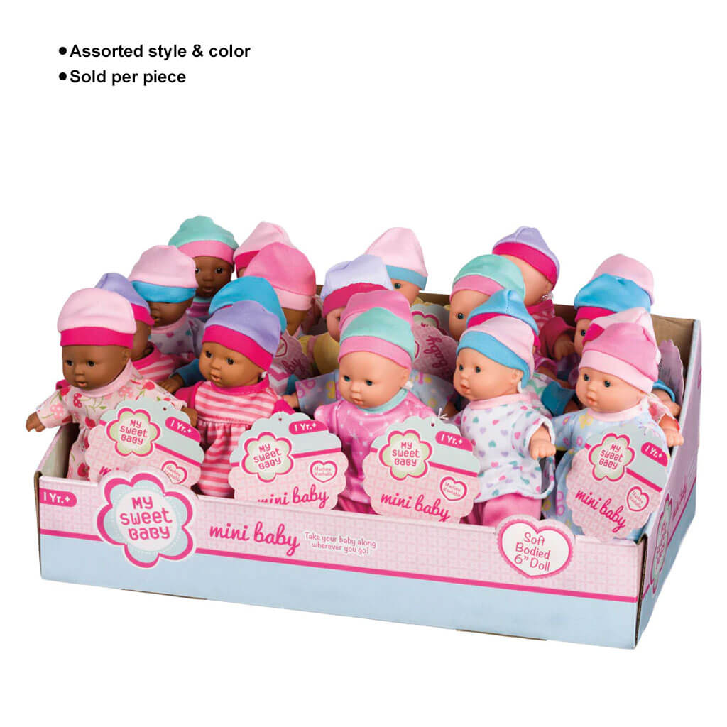 Mini Babies Assorted Skin Tones