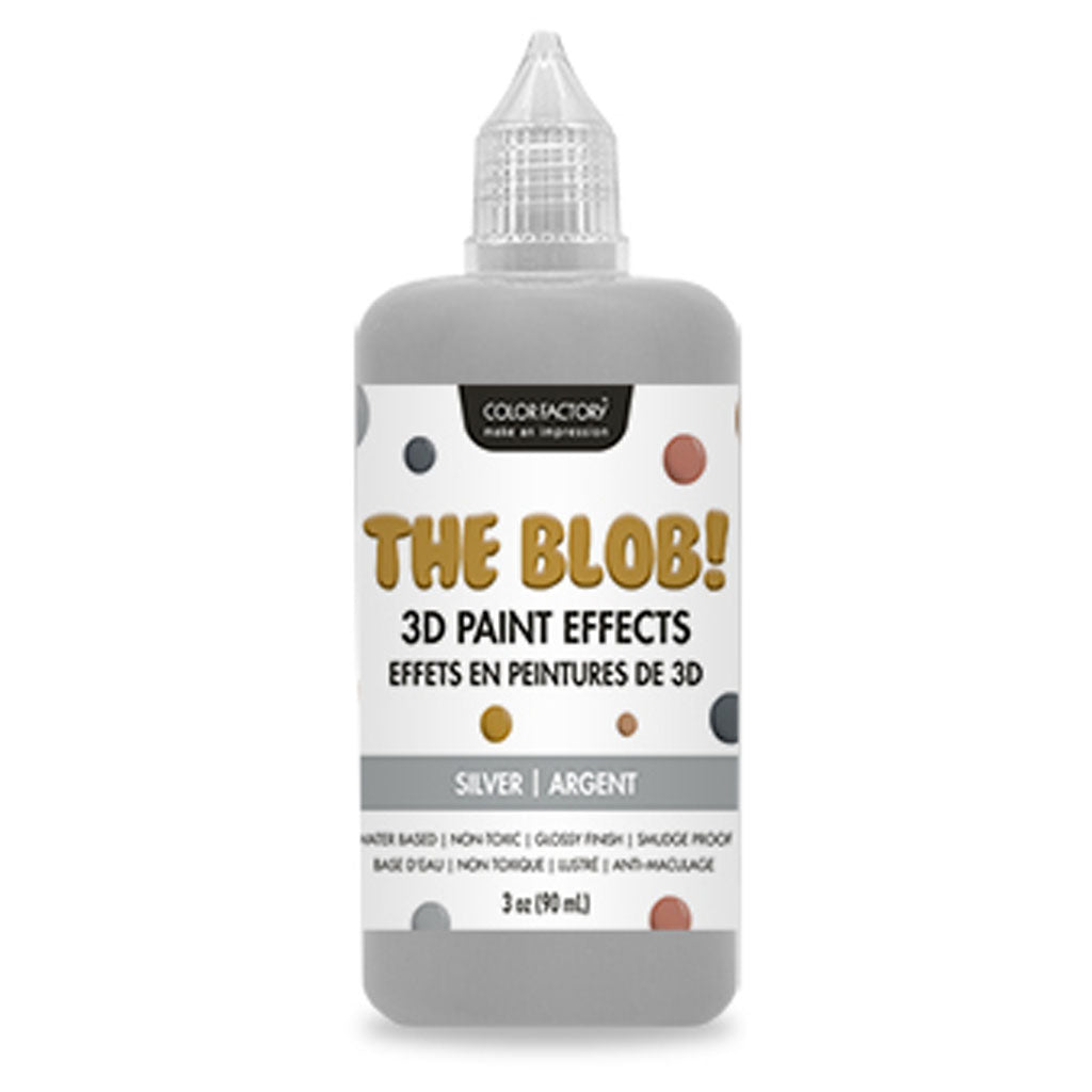 Color Factory: The Blob 3D Droplet Paint 3oz Metallic