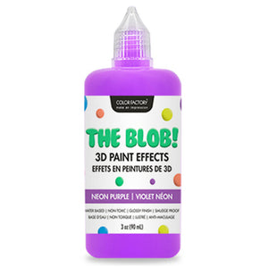 Color Factory: The Blob 3D Droplet Paint 3oz Neon