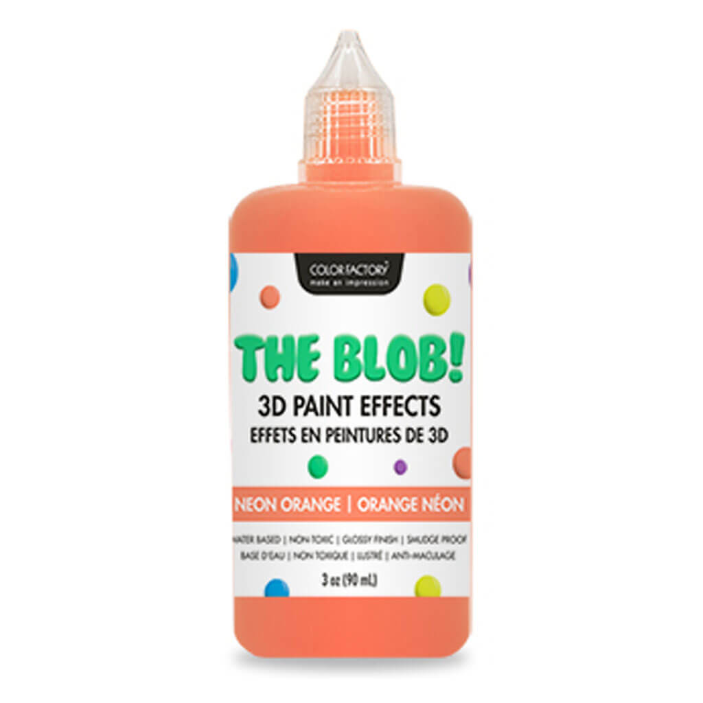 Color Factory: The Blob 3D Droplet Paint 3oz Neon