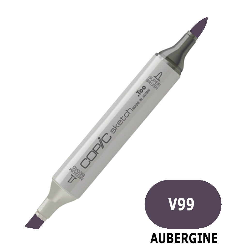 Sketch Marker V99 Aubergine