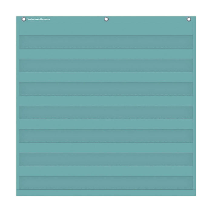 Calming Blue 7 Pocket Chart