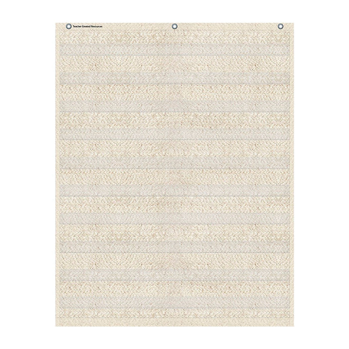 Woven 10 Pocket Chart