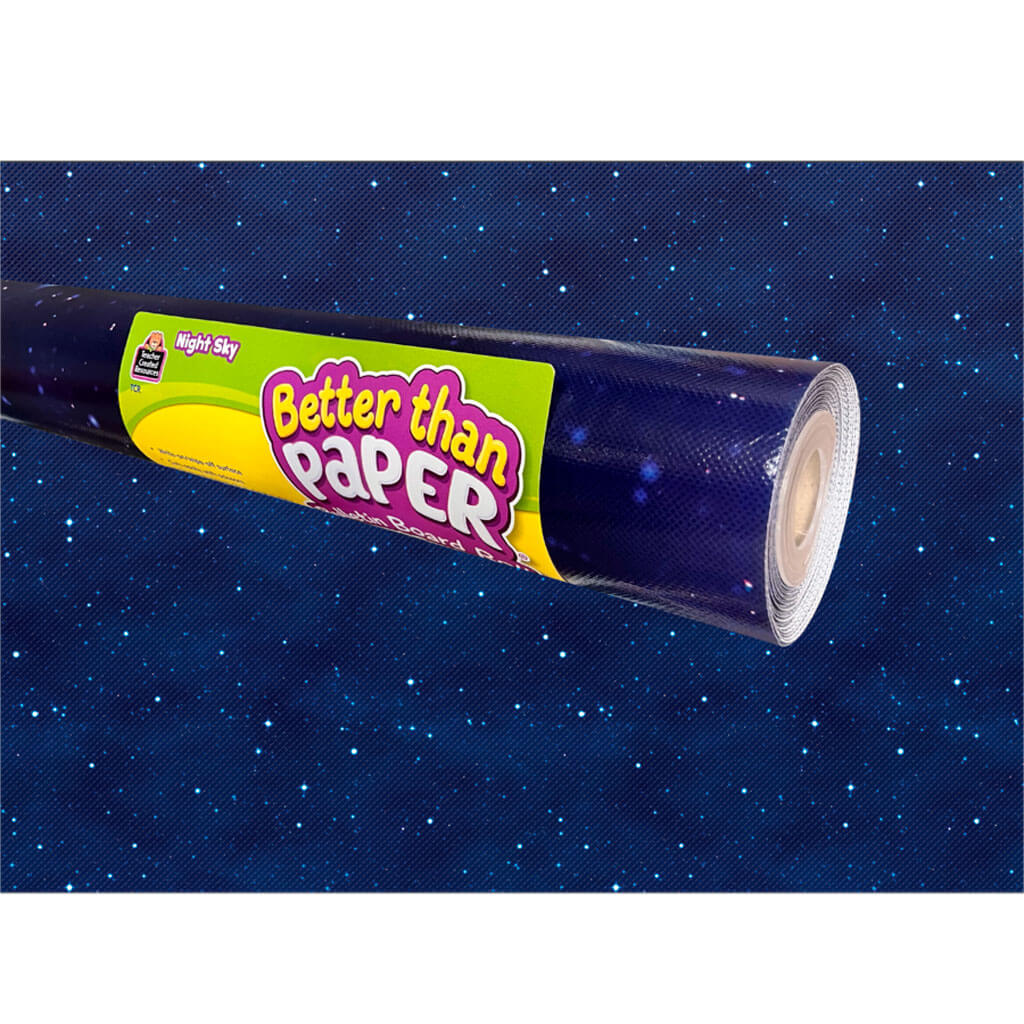 Night Sky Better Than Paper Bulletin Board Roll