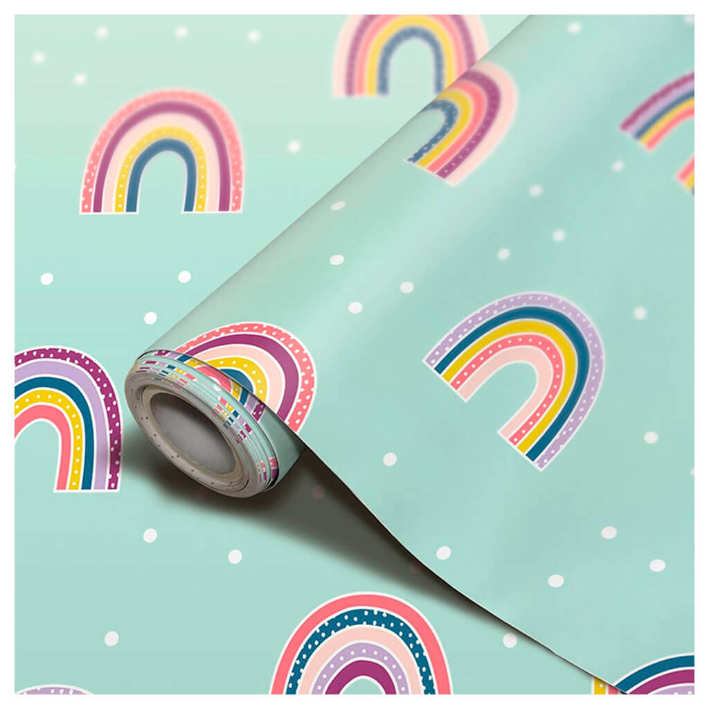 Oh Happy Day Rainbows Peel and Stick Decorative Paper