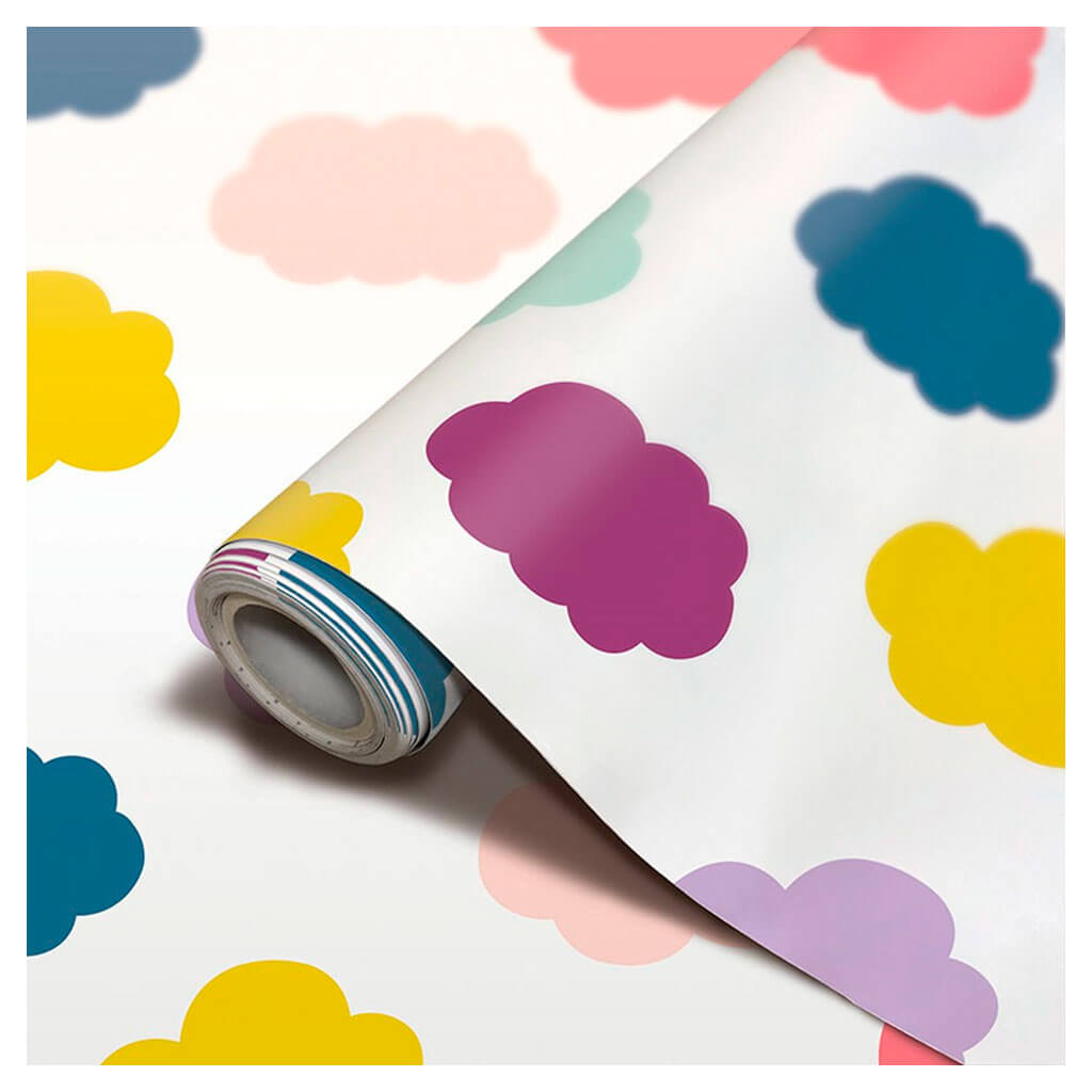 Oh Happy Day Clouds Peel and Stick Decorative Paper