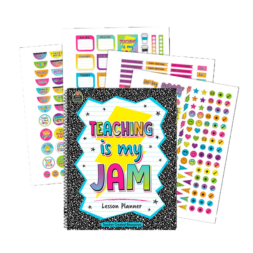 Teacher Coloring Planner