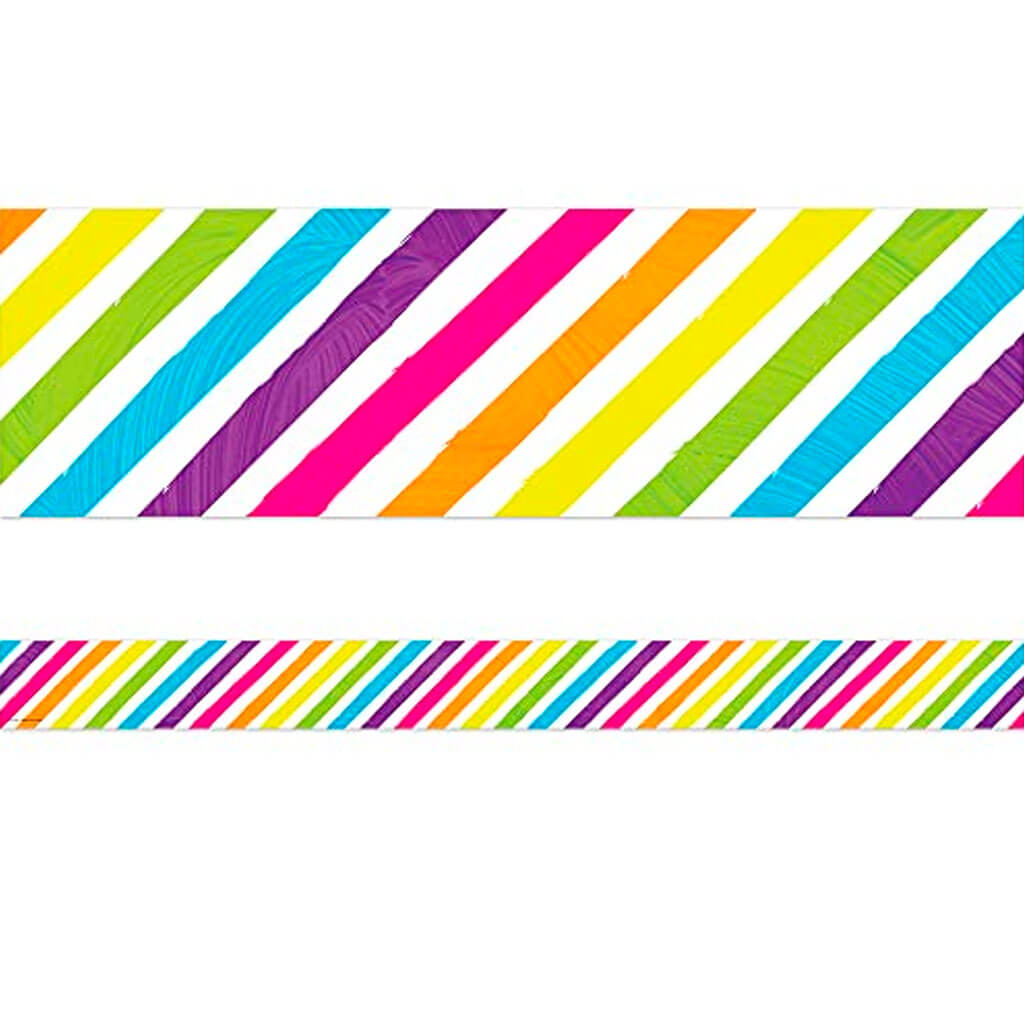 Brights 4Ever Stripes Straight Border Trim