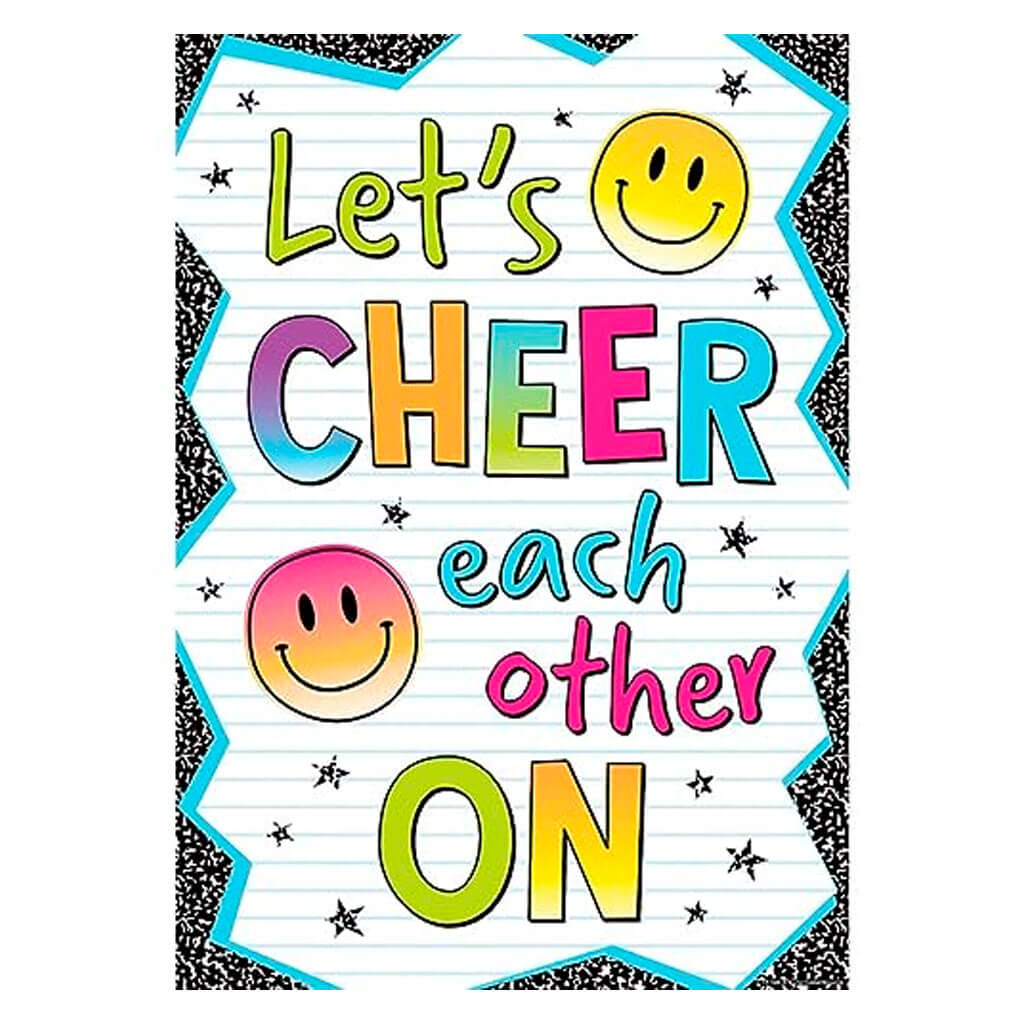 Let�s Cheer Each Other On Positive Poster