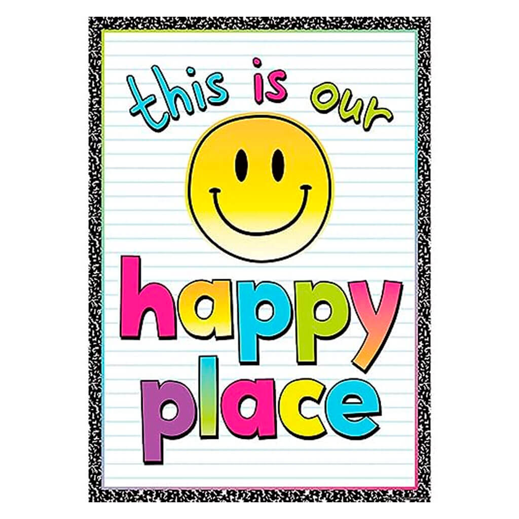 Happy Place Positive Poster