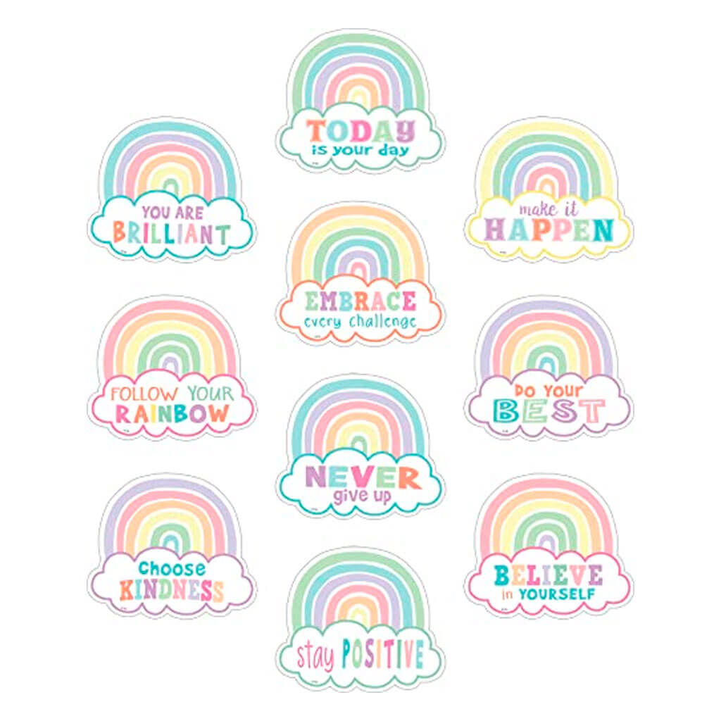 Pastel Pop Positive Sayings Accents