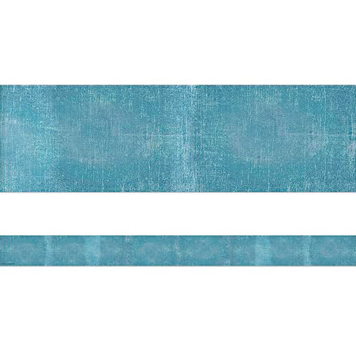 Moving Mountains Blue Straight Border Trim