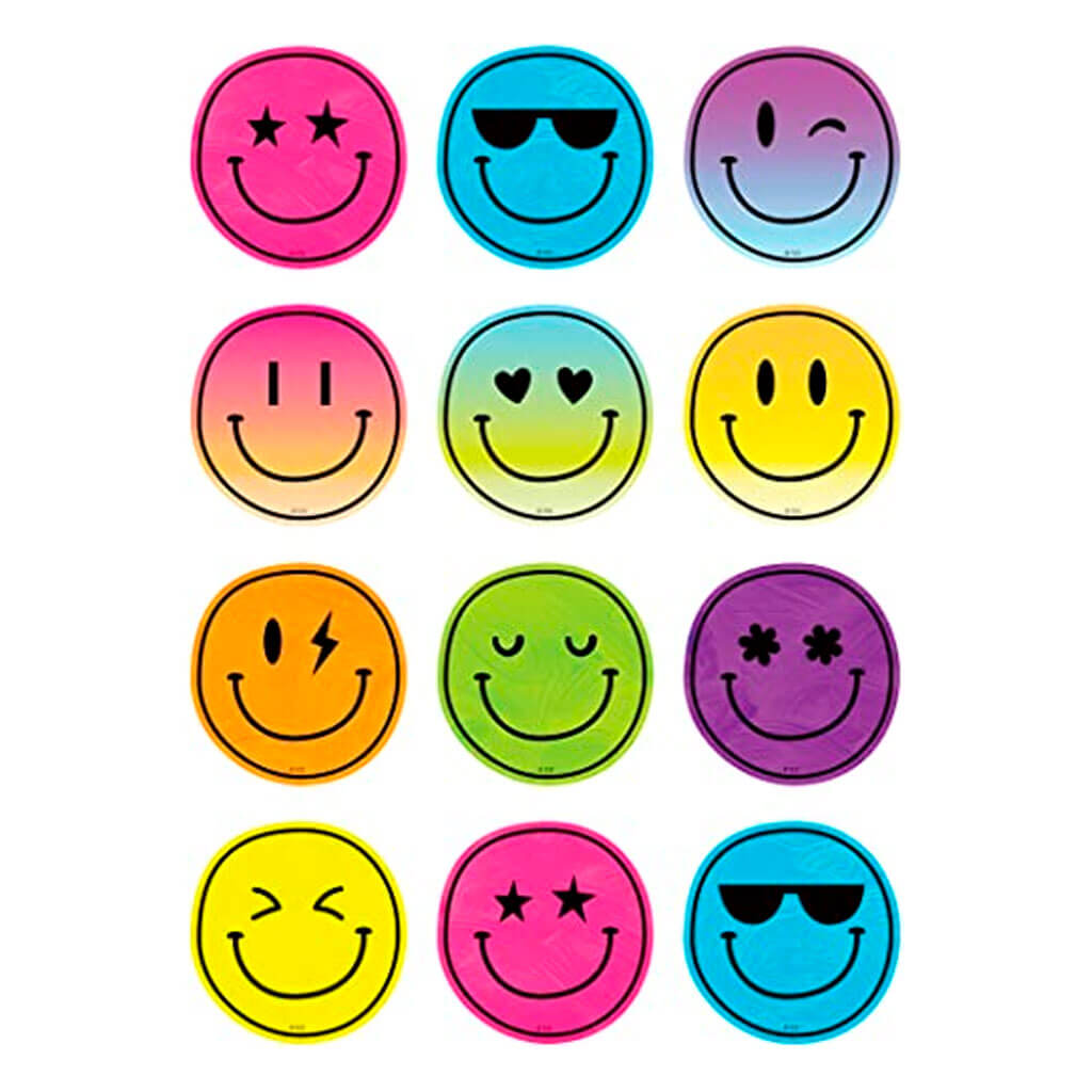 Brights 4Ever Smiley Faces Mini Accents