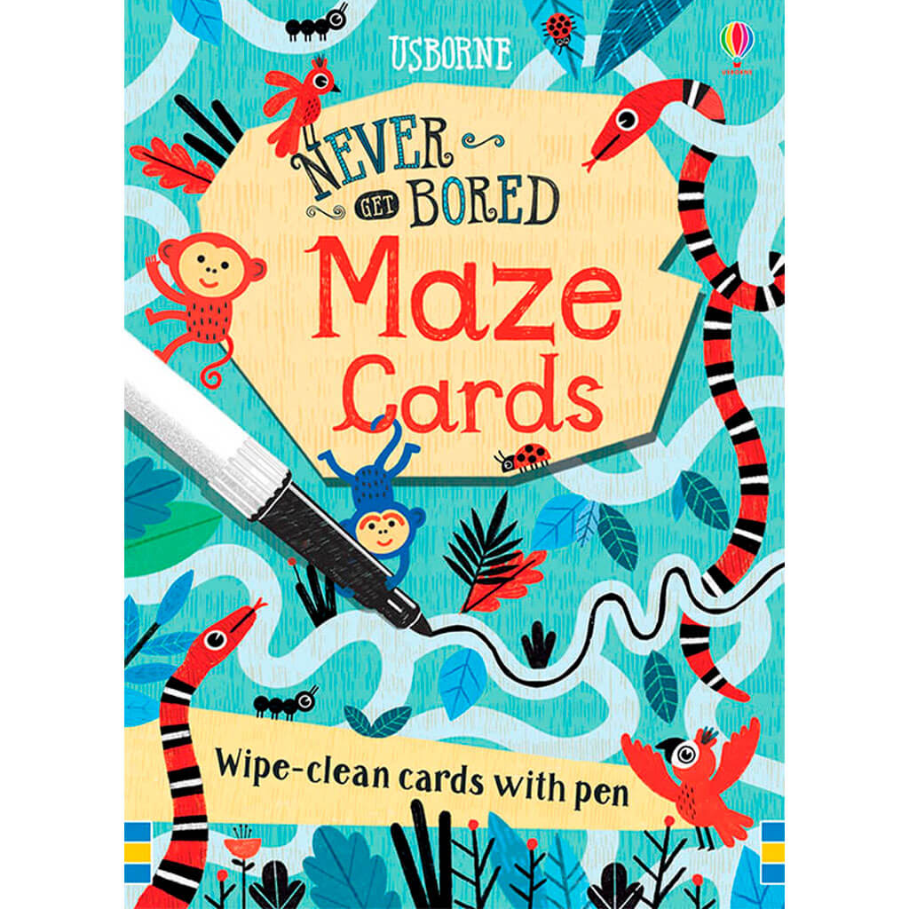 Never Get Bored Maze Cards