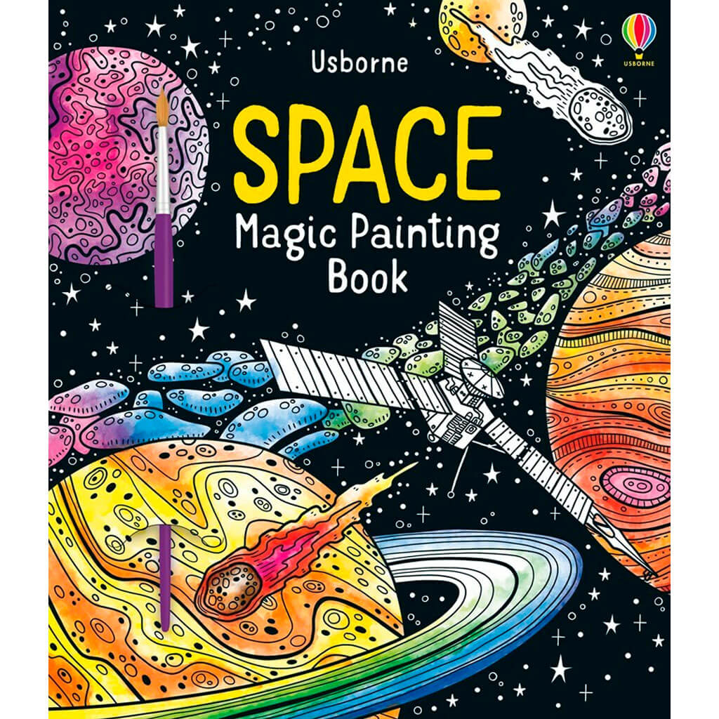 Space Magic Painting Book