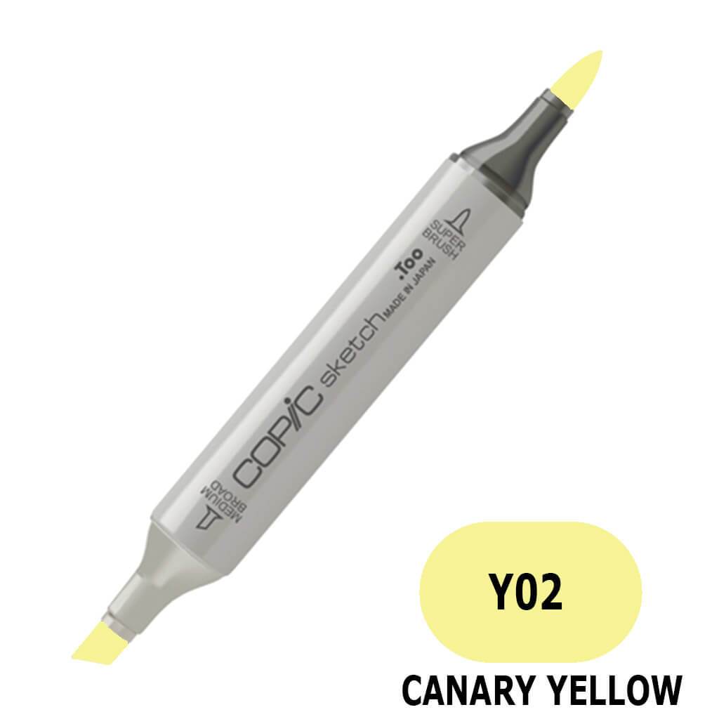 Sketch Marker Canary Yellow Y02