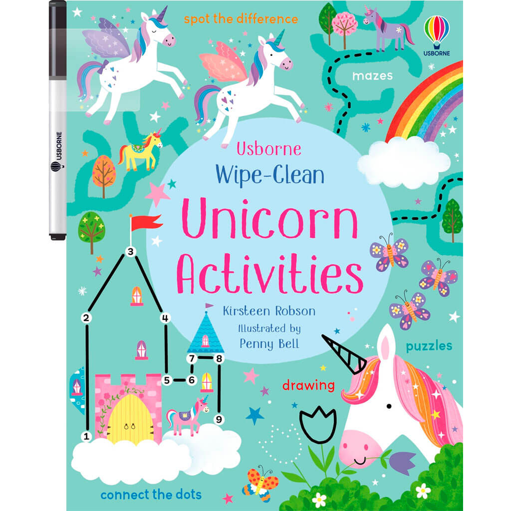 Wipe-Clean Unicorn Activities