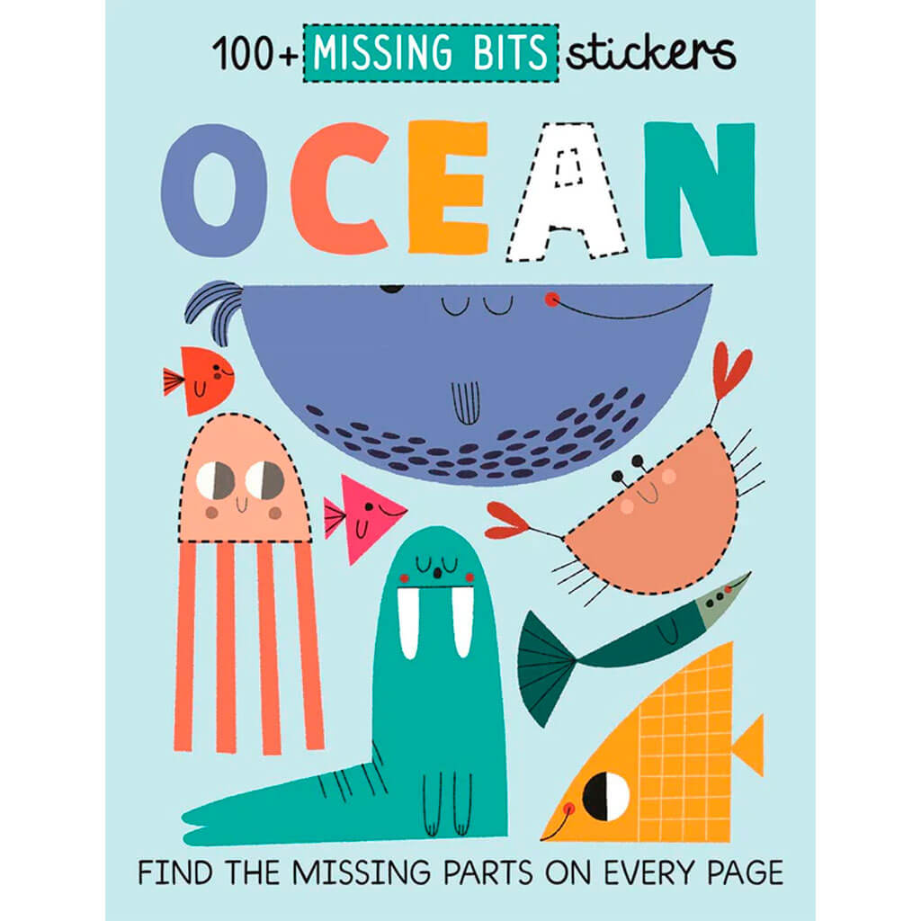 Ocean, Missing Bits Sticker Book