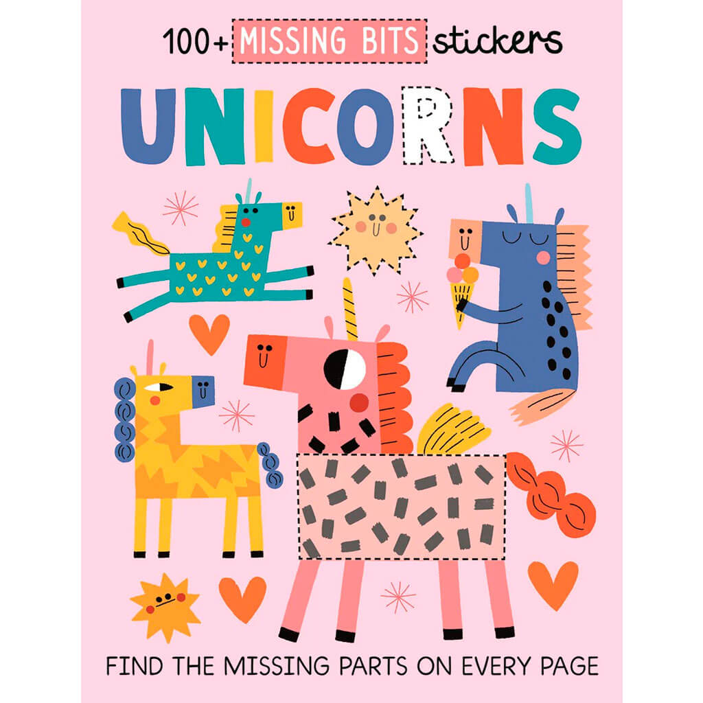 Unicorns, Missing Bits Sticker Book