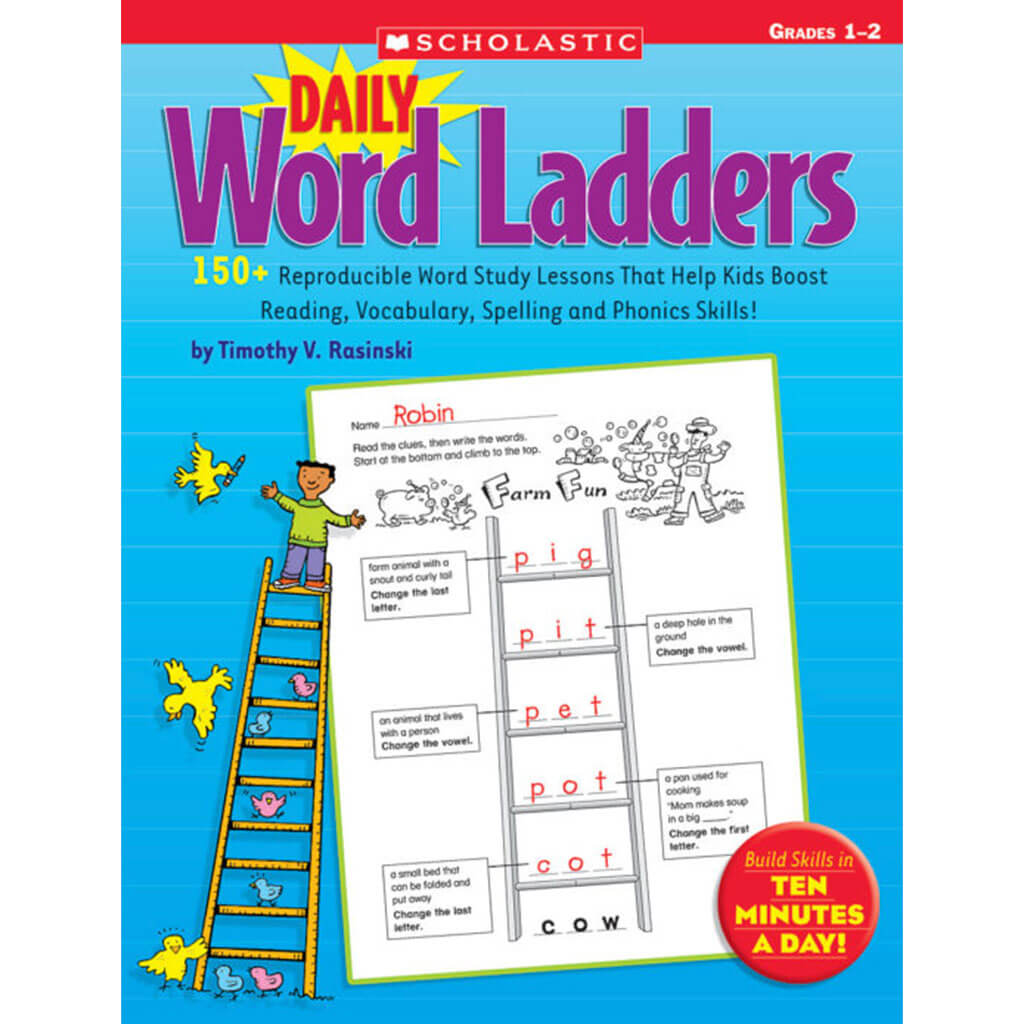 Daily Word Ladders: Grades 1-2