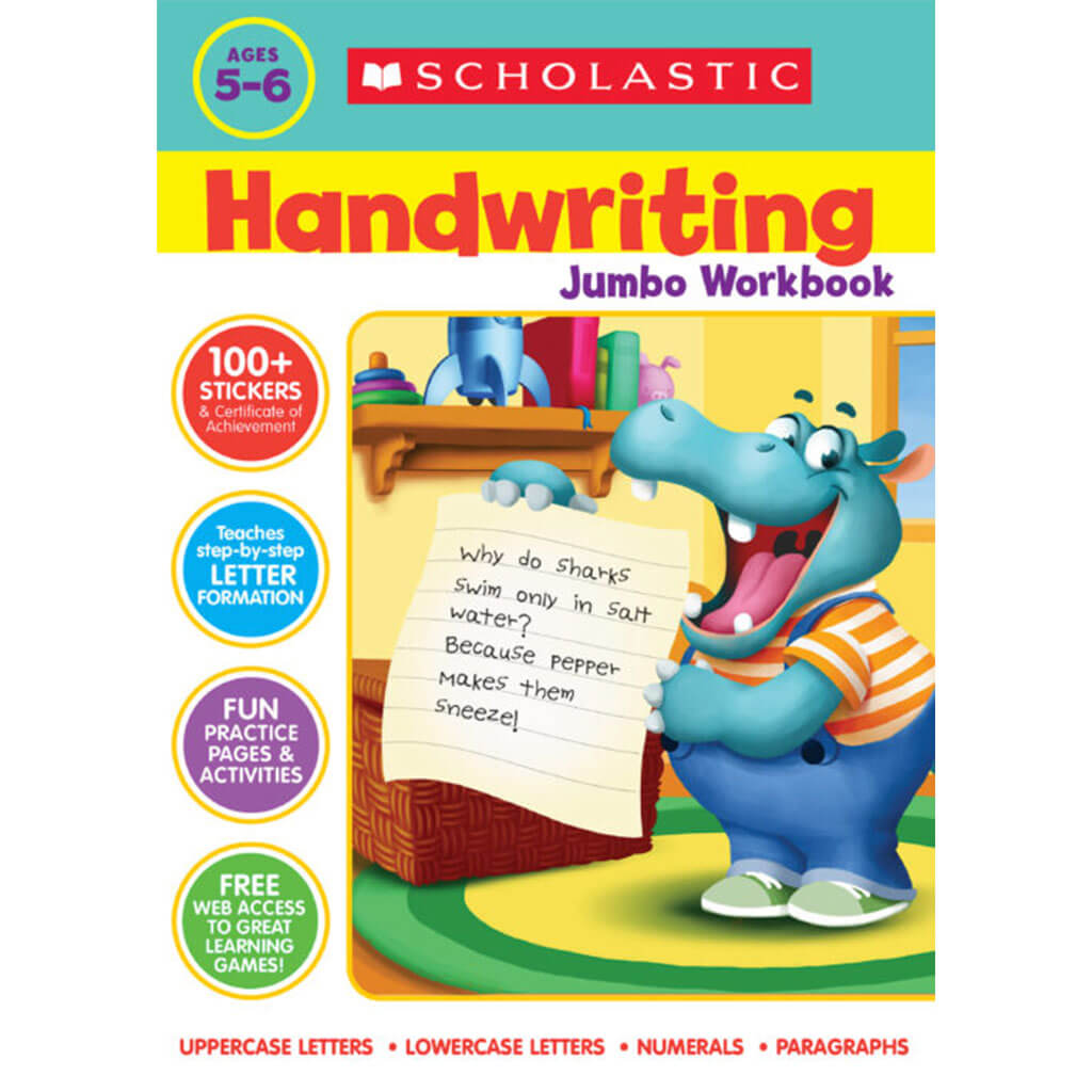 Scholastic Handwriting Jumbo Workbook