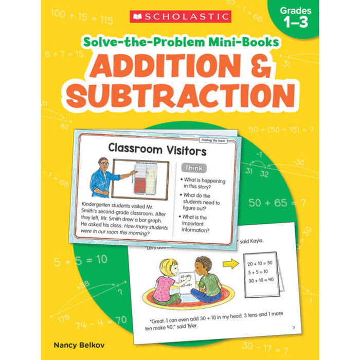 Solve-The-Problem Mini Books: Addition & Subtraction