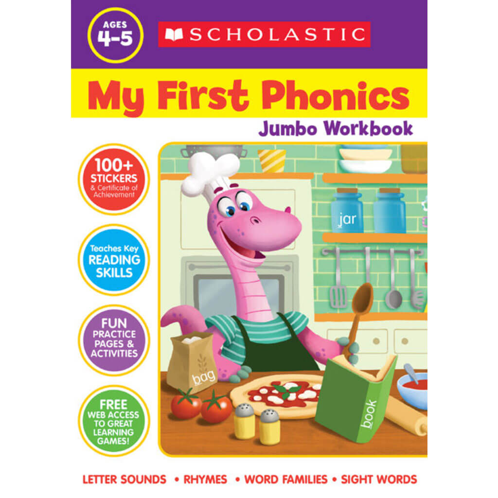My First Phonics Jumbo Workbook