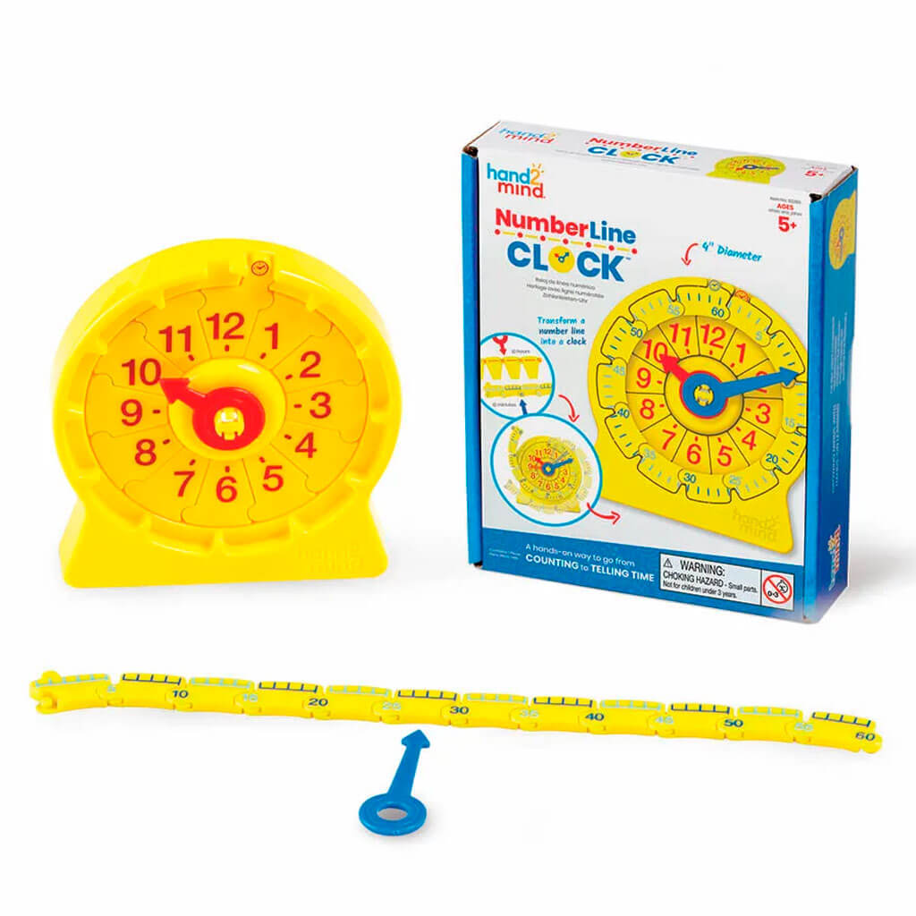 Numberline Clock, Mini Student Clock