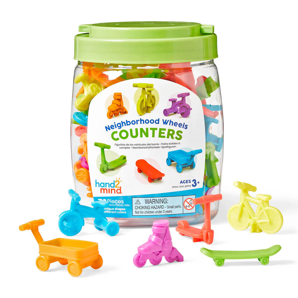 Neighborhood Wheels Counters, Set of 72